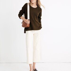 Madewell Thompson Pocket Pullover Sweater - Small